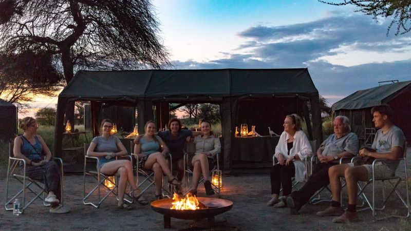 O Bona Explorer, the Mobile Safari Camp set in the middle of the wild nature of Botswana.